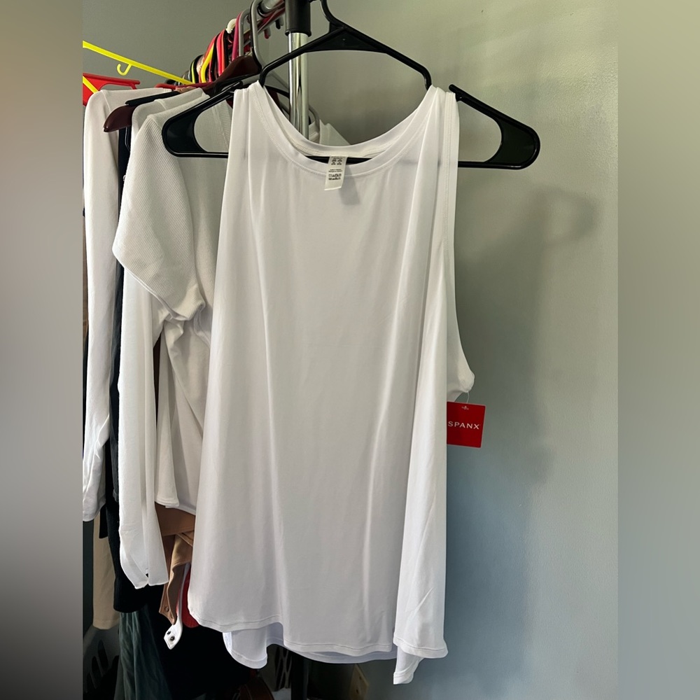 Spanx white tank
